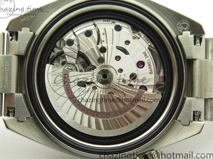 0407 Trendy Planet Ocean 43.5mm SS VSF 1:1 Best Edition Black Ceramic Bezel and Dial on SS Bracelet A8900 Super Clone 7973